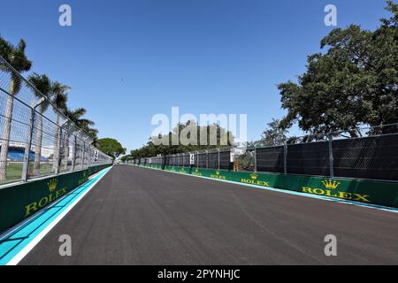 Miami, USA. 04. Mai 2023. Atmosphäre des Stromkreises. Formel-1-Weltmeisterschaft, Rd 5, Miami Grand Prix, Donnerstag, 4. Mai 2023. Miami International Autodrome, Miami, Florida, USA. Kredit: James Moy/Alamy Live News Stockfoto