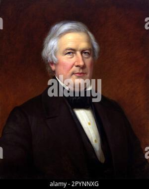 Millard Fillmore. Portrait des 13. Präsidenten der Vereinigten Staaten, Millard Fillmore (1800-1874) Stockfoto