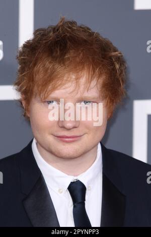 **FILE PHOTO** Ed Sheeran wurde in der Copyright-Studie zugelassen. LOS ANGELES, Kalifornien – 10. FEBRUAR: Ed Sheeran bei den 55. Annual GRAMMY Awards im Staples Center am 10. Februar 2013 in Los Angeles, Kalifornien. Kredit: MediaPunch Stockfoto