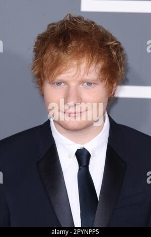 **FILE PHOTO** Ed Sheeran wurde in der Copyright-Studie zugelassen. LOS ANGELES, Kalifornien – 10. FEBRUAR: Ed Sheeran bei den 55. Annual GRAMMY Awards im Staples Center am 10. Februar 2013 in Los Angeles, Kalifornien. Kredit: MediaPunch Stockfoto