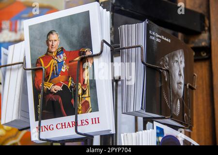 London, Großbritannien. 04. Mai 2023. London bereitet sich eifrig auf die Krönung von König Karl III vor, die am 6. Mai 2023 stattfinden soll. Kredit: Sinai Noor/Alamy Live News Stockfoto