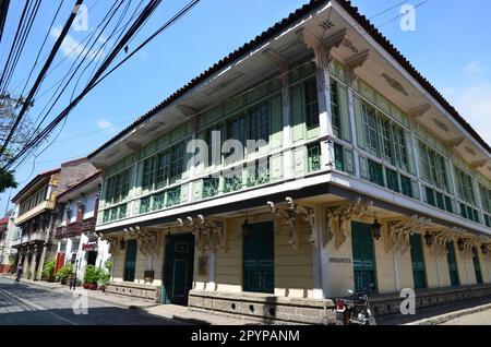 Antikes Kolonialgebäude in Manila, Philippinen Stockfoto