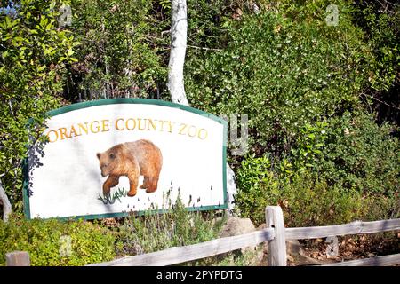Irvine Regional Park, Orange County Zoo Stockfoto