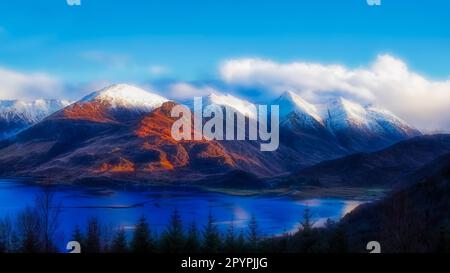 Die fünf Schwestern von Kintail Stockfoto