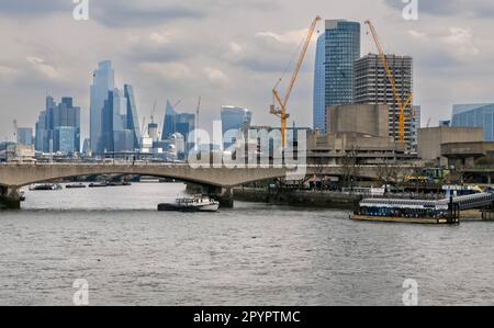 London Skyline and Buildings, London UK, 30. April 2023 Stockfoto