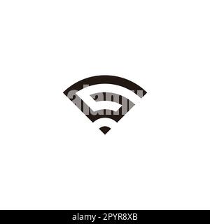 Buchstabe G Bleistift, einzigartiges geometrisches Symbol einfacher Logo-Vektor Stock Vektor