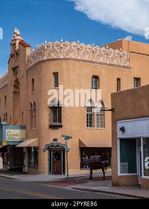 Lensic Performing Arts Center in Santa Fe, New Mexico Stockfoto