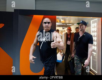 Miami, USA. 4. Mai 2023. Vin Diesel, F1 Grand Prix von Miami auf dem Miami International Autodrome am 4. Mai 2023 in Miami, Vereinigte Staaten von Amerika. (Foto von HIGH TWO) dpa/Alamy Live News Stockfoto