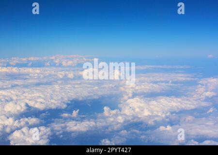 Wolkenstruktur vom Himmel in tunesien Stockfoto