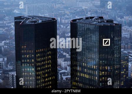 15.02.2017, Frankfurt, DEU, Deutschland, Hauptsitz der Deutschen Bank AG Frankfurt Stockfoto