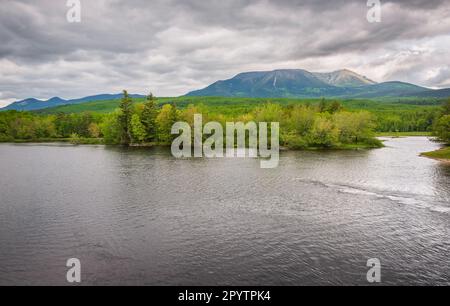 Maine North Woods in Ashland Stockfoto