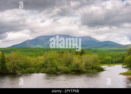 Maine North Woods in Ashland Stockfoto