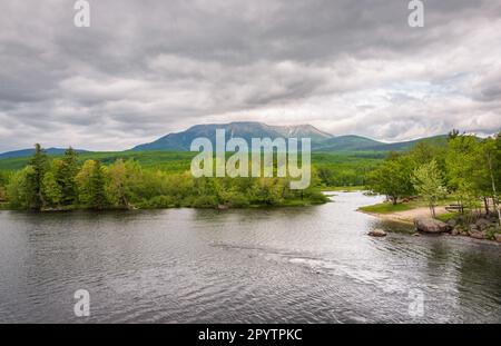 Maine North Woods in Ashland Stockfoto