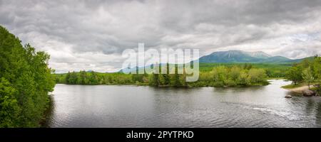 Maine North Woods in Ashland Stockfoto