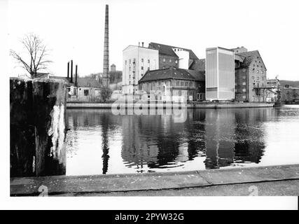 Potsdam Speicherstadt in Leipziger Straße Templiner Vorstadt 1996 Foto: MAZ/Peter Sengpiehl Stockfoto