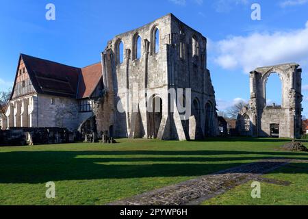 Kaiserliche Walkenried Zisterzienserabtei, Walkenried, Harz, Niedersachsen, Deutschland Stockfoto