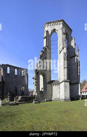 Kaiserliche Walkenried Zisterzienserabtei, Walkenried, Harz, Niedersachsen, Deutschland Stockfoto