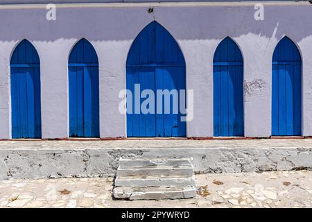 Kolonialgebäude, Laranjeiras, Sergipe, Brasilien Stockfoto