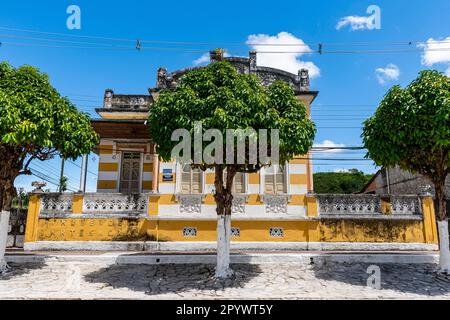 Kolonialgebäude, Laranjeiras, Sergipe, Brasilien Stockfoto