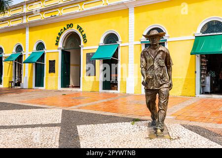 Historische Markthalle, Rio Branco, Acre State, Brasilien Stockfoto