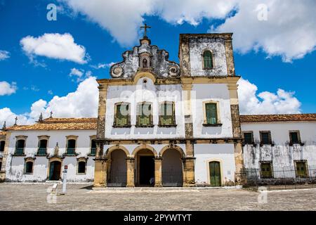 Kirche Sao Francisco, Platz Sao Francisco, UNESCO-Weltkulturerbe Sao Cristovao, Sergipe, Brasilien Stockfoto