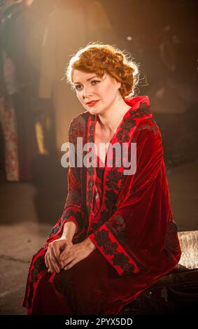 Laura Pitt-Pulford (Mabel) in MACK & MABEL im Southwark Playhouse, London SE1 11./07/2012. Buch: Michael Stewart Musik & Texte: Jerry Herman Design: Jason Denvir Beleuchtung: Howard Hudson Choreographie: Lee stolzer Regisseur: Thom Southerland Stockfoto