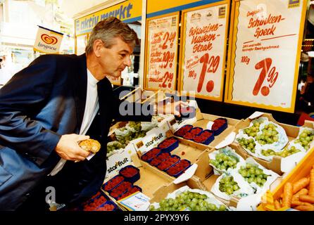 Joschka Fischer, Politiker, Deutschland, Buendnis 90 / die Gruenen, 1997 Stockfoto