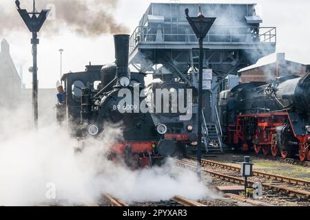 Das Heizhausfest in Hilbersdorf bei Chemnitz Stockfoto