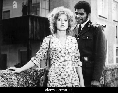 Hanna Schygulla in „Dienstmädchen Berta“, Regie: Rainer Werner Fassbinder, Deutschland 1971. [Maschinelle Übersetzung] Stockfoto