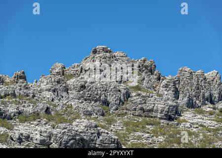 Los Riscos. Juzcar Stockfoto