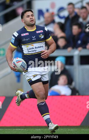 Leeds, Großbritannien. 05. Mai 2023. Headingley Stadium, Leeds, West Yorkshire, 5. Mai 2023 Betfred Super League Leeds Rhinos gegen Salford Red Devils. Rhyse Martin von Leeds Rhinos Credit: Touchlinepics/Alamy Live News Stockfoto