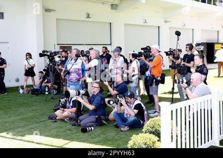 Miami, USA. 5. Mai 2023. Fotografen, F1 Grand Prix von Miami am Miami International Autodrome am 5. Mai 2023 in Miami, Vereinigte Staaten von Amerika. (Foto von HIGH TWO) dpa/Alamy Live News Stockfoto