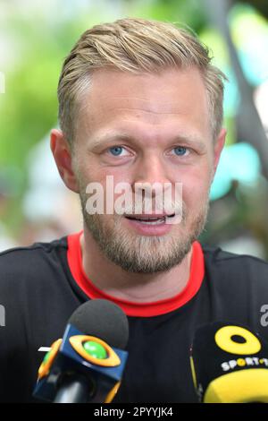 Miami Gardens, USA. 04. Mai 2023. MIAMI, Florida, USA am 04. Mai 2023; 20, Kevin MAGNUSSEN, DEN, Haas F1 Team, Gebührenpflichtiges Bild, Copyright Paolo PEDICELLI/ATP Images (PEDICELLI Paolo/ATP/SPP) Guthaben: SPP Sport Press Photo. Alamy Live News Stockfoto