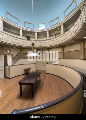 Ältestes Operationstheater im Pennsylvania Krankenhaus in Philadelphia PA Stockfoto