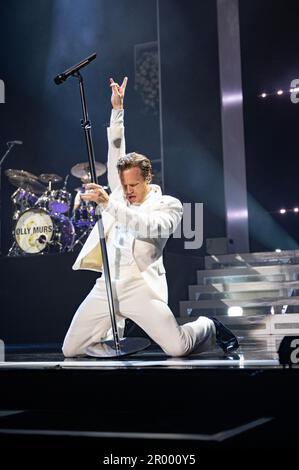 Manchester, Großbritannien. 05. Mai 2023 Olly Murs tritt in der AO Arena in Manchester auf seiner „Heirate mich“-Tour auf. 2023-05-05. Kredit: Gary Mather/Alamy Live News Stockfoto