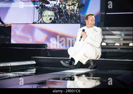 Manchester, Großbritannien. 05. Mai 2023 Olly Murs tritt in der AO Arena in Manchester auf seiner „Heirate mich“-Tour auf. 2023-05-05. Kredit: Gary Mather/Alamy Live News Stockfoto