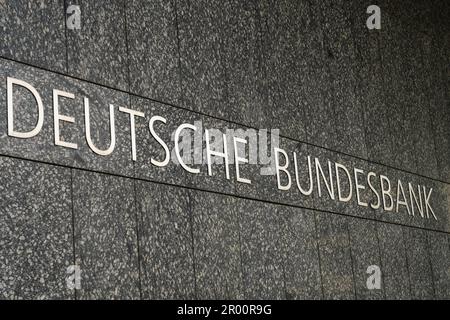 Filiale Deutsche Bundesbank, Willy-Brandt-Straße, Hamburg, Deutschland Stockfoto