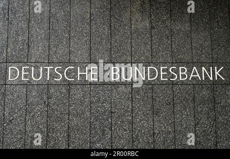 Filiale Deutsche Bundesbank, Willy-Brandt-Straße, Hamburg, Deutschland Stockfoto