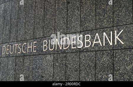 Filiale Deutsche Bundesbank, Willy-Brandt-Straße, Hamburg, Deutschland Stockfoto