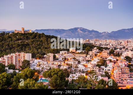 barrio de El Terreno, Distrito de Poniente , Palma de Mallorca , islas baleares, España, europa Stockfoto