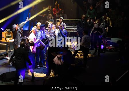 05. Mai 2023 - Peter Doherty tritt in der Royal Albert Hall am letzten Abend seiner „Mised Songbook“-Tour in London auf. Er erinnerte die Fans an seine frühere Leistung im Jahr 2008, die mit einer Bühneninvasion endete. Kredit: Jill O'Donnell/Alamy Live News Stockfoto