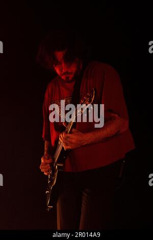 Mailand, Italien. 06. Mai 2023. Spencer Stewart von der Band Camino tritt am 5. 2023. Mai live in Santeria in Mailand auf (Foto von Mairo Cinquetti/NurPhoto). Kredit: NurPhoto SRL/Alamy Live News Stockfoto