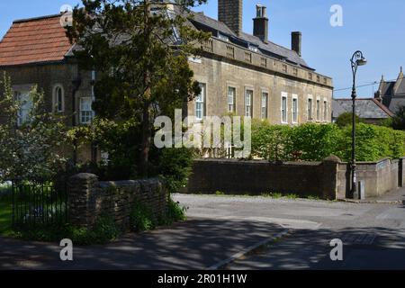 Historischer Goulds Ground, Frome, Somerset, England. 3. Mai 2023. Stockfoto