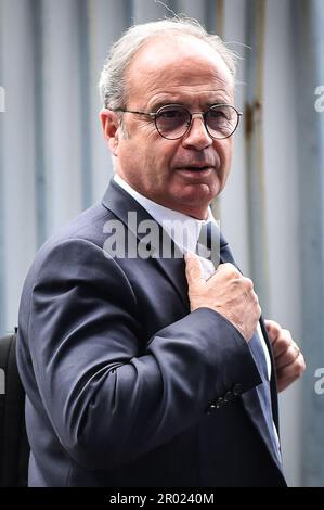 Paris, Frankreich. 30. April 2023. Luis CAMPOS von PSG während des Fußballspiels der französischen Meisterschaft Ligue 1 zwischen Paris Saint-Germain und FC Lorient am 30. April 2023 im Parc des Princes Stadion in Paris, Frankreich - Photo Matthieu Mirville/DPPI Credit: DPPI Media/Alamy Live News Stockfoto