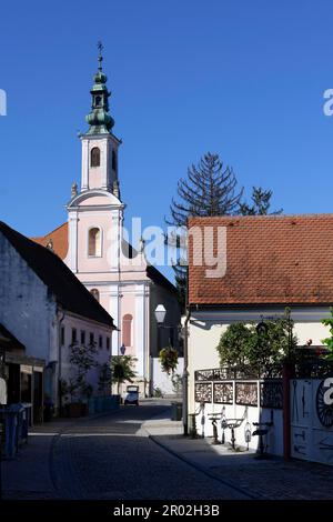 Ursulinkirche, Ulica Ivana Padovca, Varazdin, Varazdinska, Kroatien Stockfoto