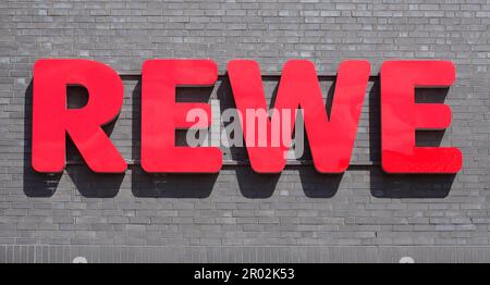 REWE Marken-Discount, Logo, Deutschland Stockfoto