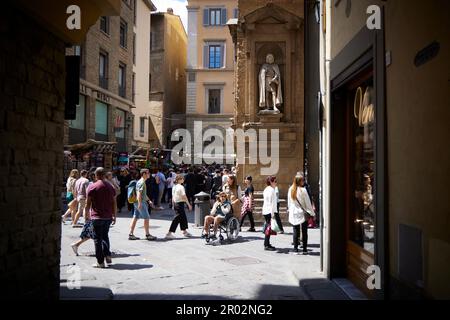 mercato del porcellino florenz, florenz, Toskana, Italien, Europa. Überdachtes Marktgebäude aus dem 2023 16. Jahrhundert Stockfoto