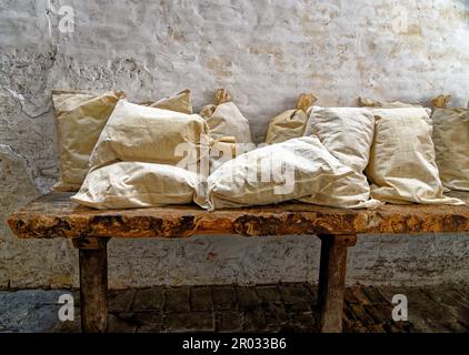 König Heinrich VIII.'s Küchen im Hampton Court Palace, Richmond upon Thames, Surrey, London, England, Vereinigtes Königreich. 22. April 2023 Stockfoto
