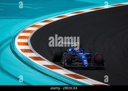 #2 Logan SarSergeant (USA, Williams Racing), F1 Grand Prix von Miami am Miami International Autodrome am 5. Mai 2023 in Miami, Vereinigte Staaten von Amerika. (Foto von HIGH TWO) Stockfoto