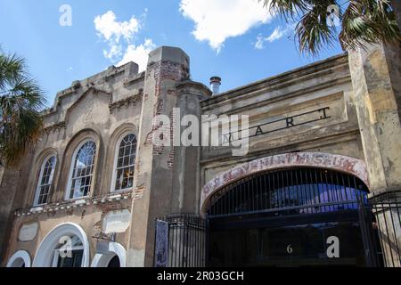 Old Slave Mart Museum in Charleston, SC Stockfoto